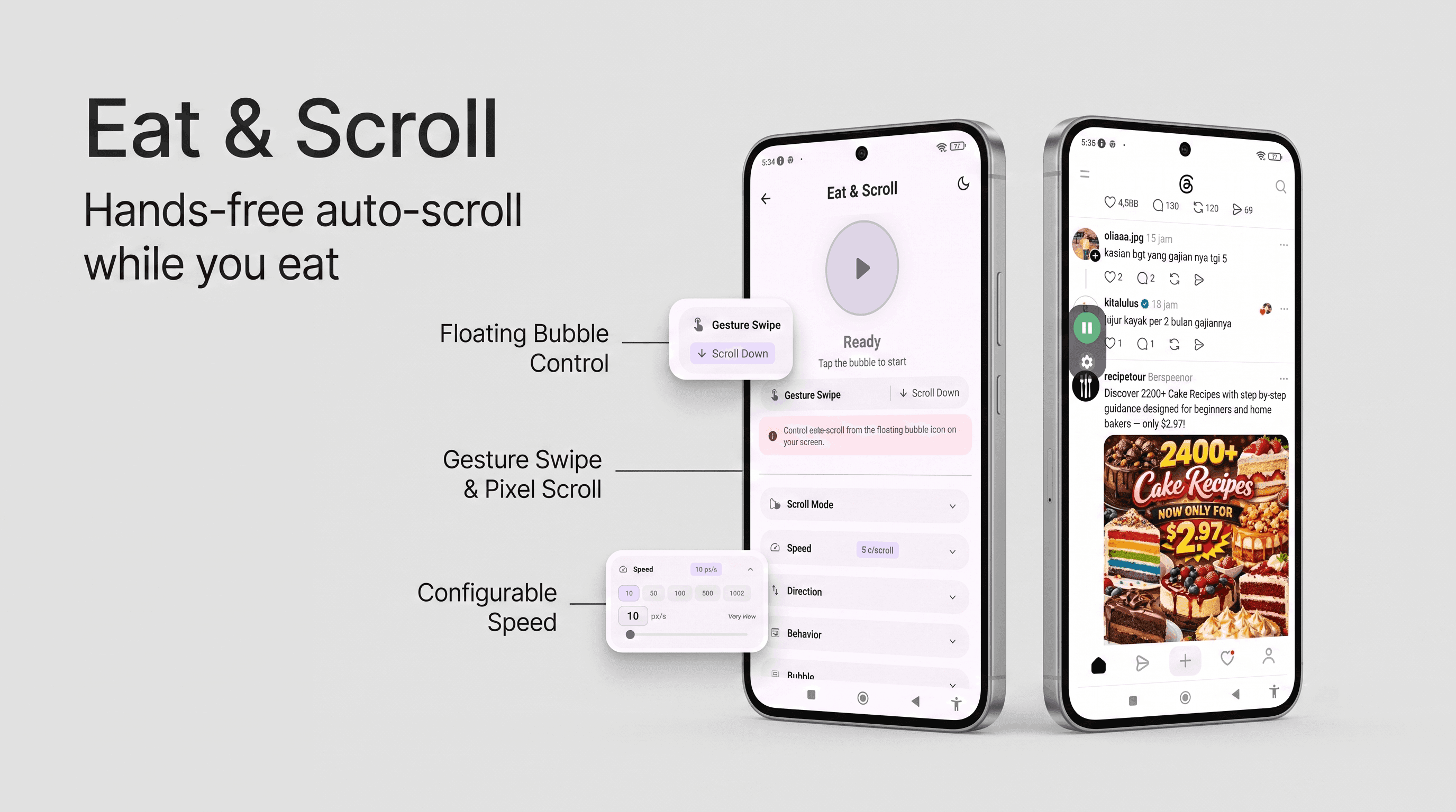 Eat Scroll